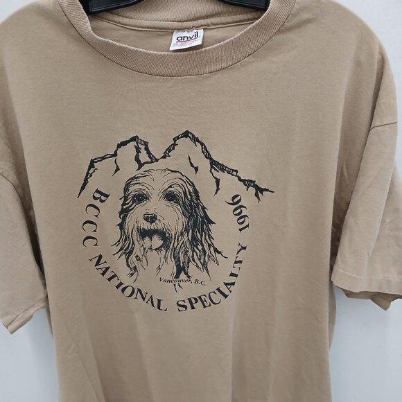 Rare Vintage Bearded Collie Club Competition Tee - Picture 1 of 6